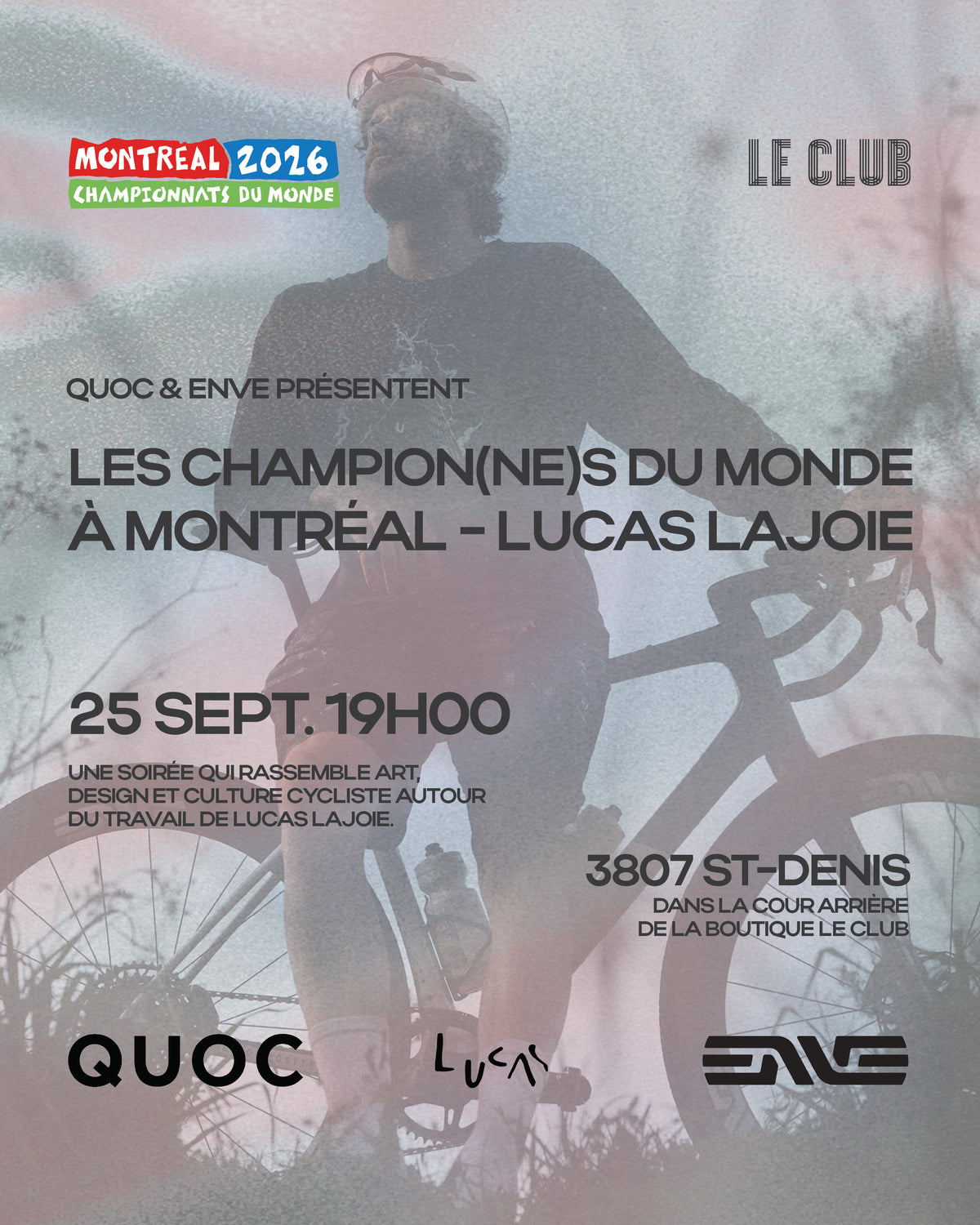 Les Champion(ne)s du Monde à Montréal - LUCAS LAJOIE