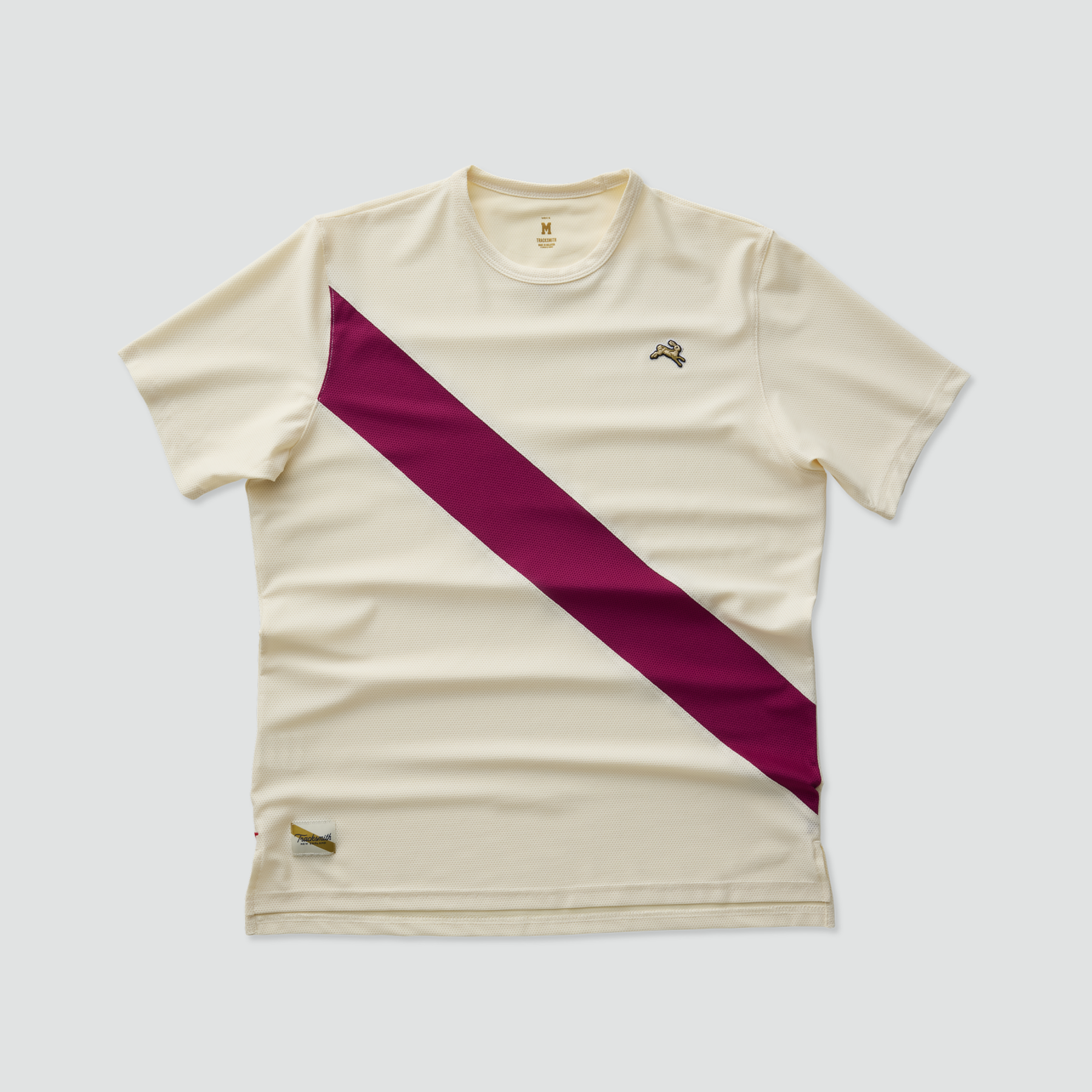 Van Cortlandt Tee - Ivory/Raspberry