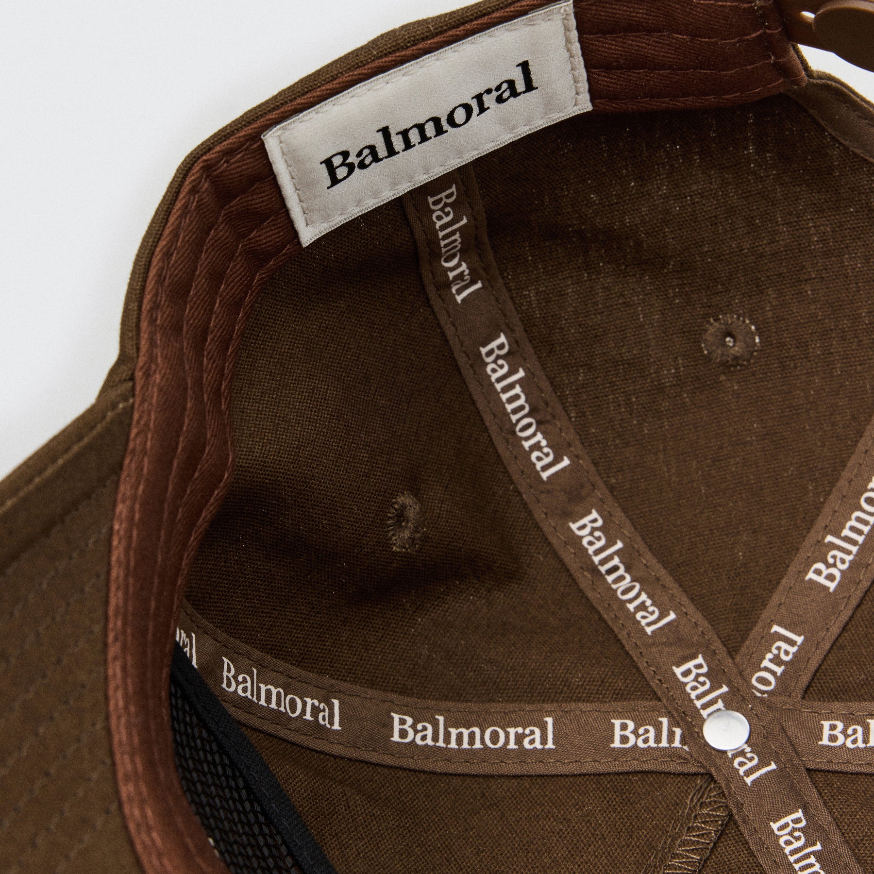 Chainstitch 5-Panel Hat - Brown