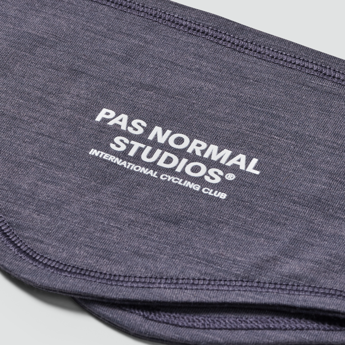 Logo Merino Headband - Steel