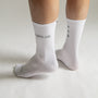 Culture du Mouvement Socks - White
