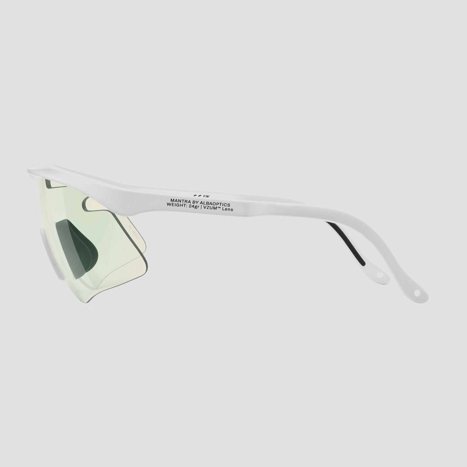 Mantra Sunglasses - White VZUM™ F-LENS BTL