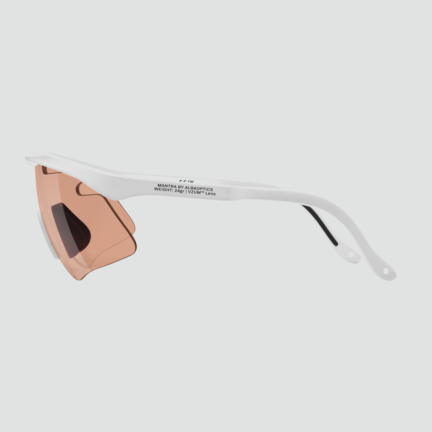 Mantra Sunglasses - White VZUM™ SALMON