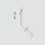 Aether Sock - White