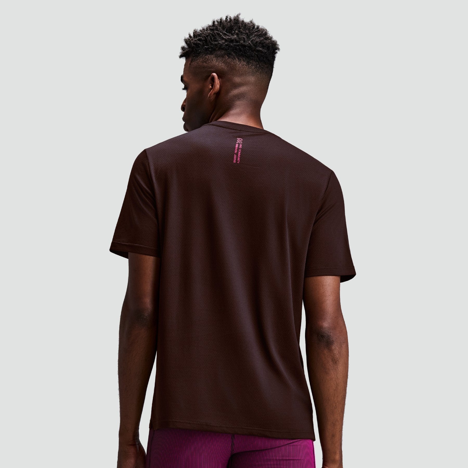 Micromesh™ Short Sleeve Run Tee - Espresso