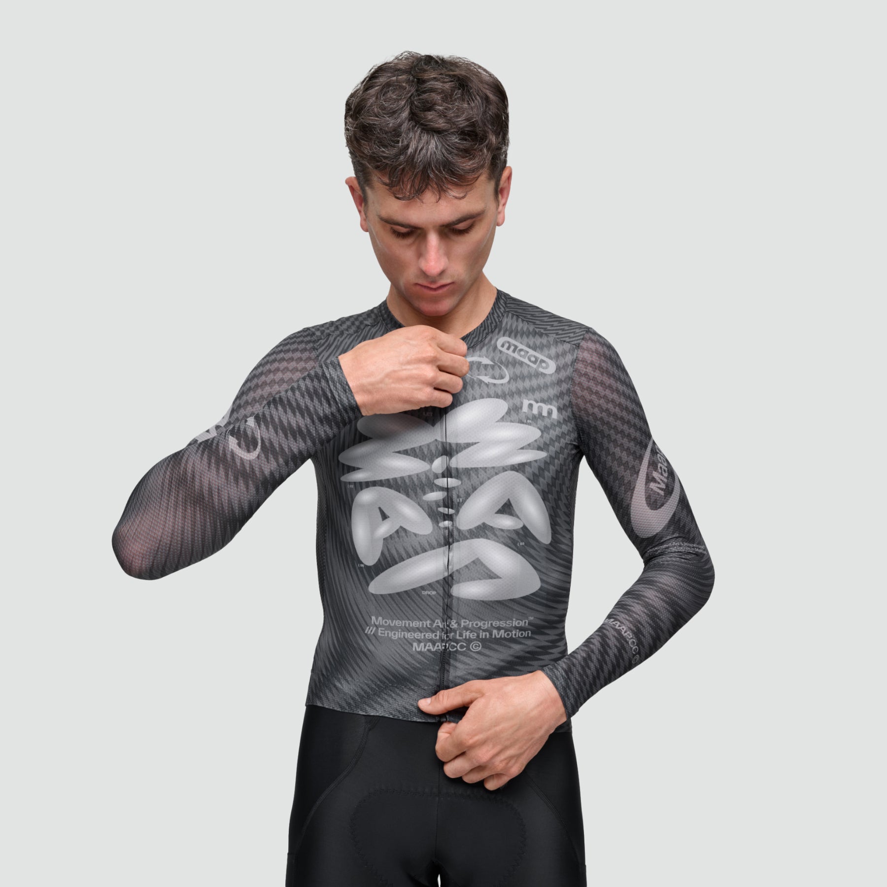 Spectrum Pro Air Ls Jersey 3.0 - Carbon Black