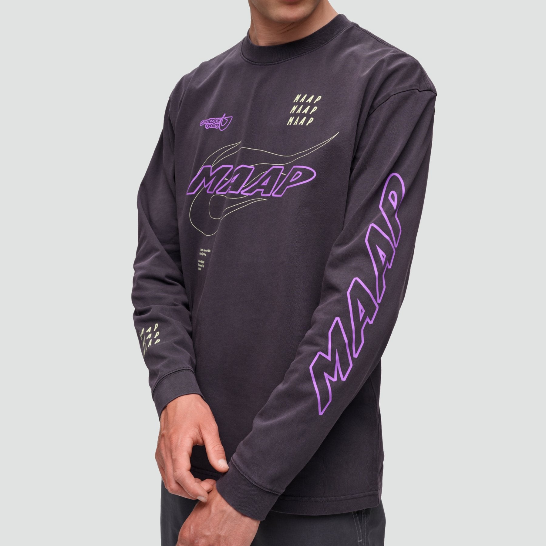 Worldtour 26 LS Tee - Glow Ink