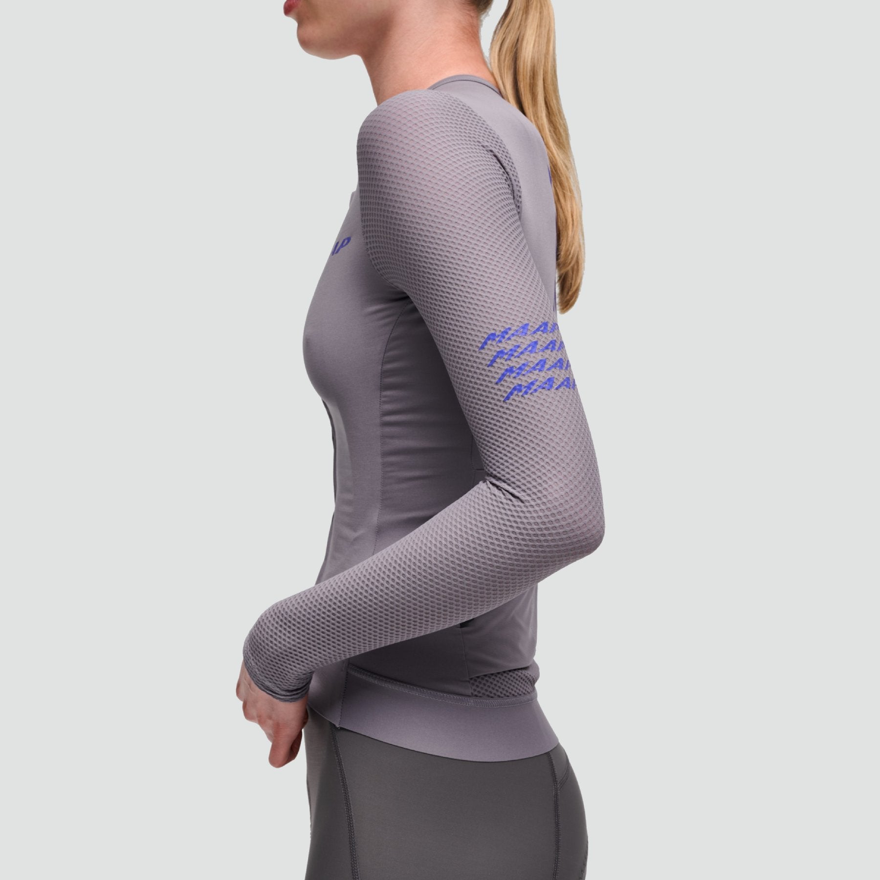 Women's Pro Emerge Ls Jersey - Anthracite