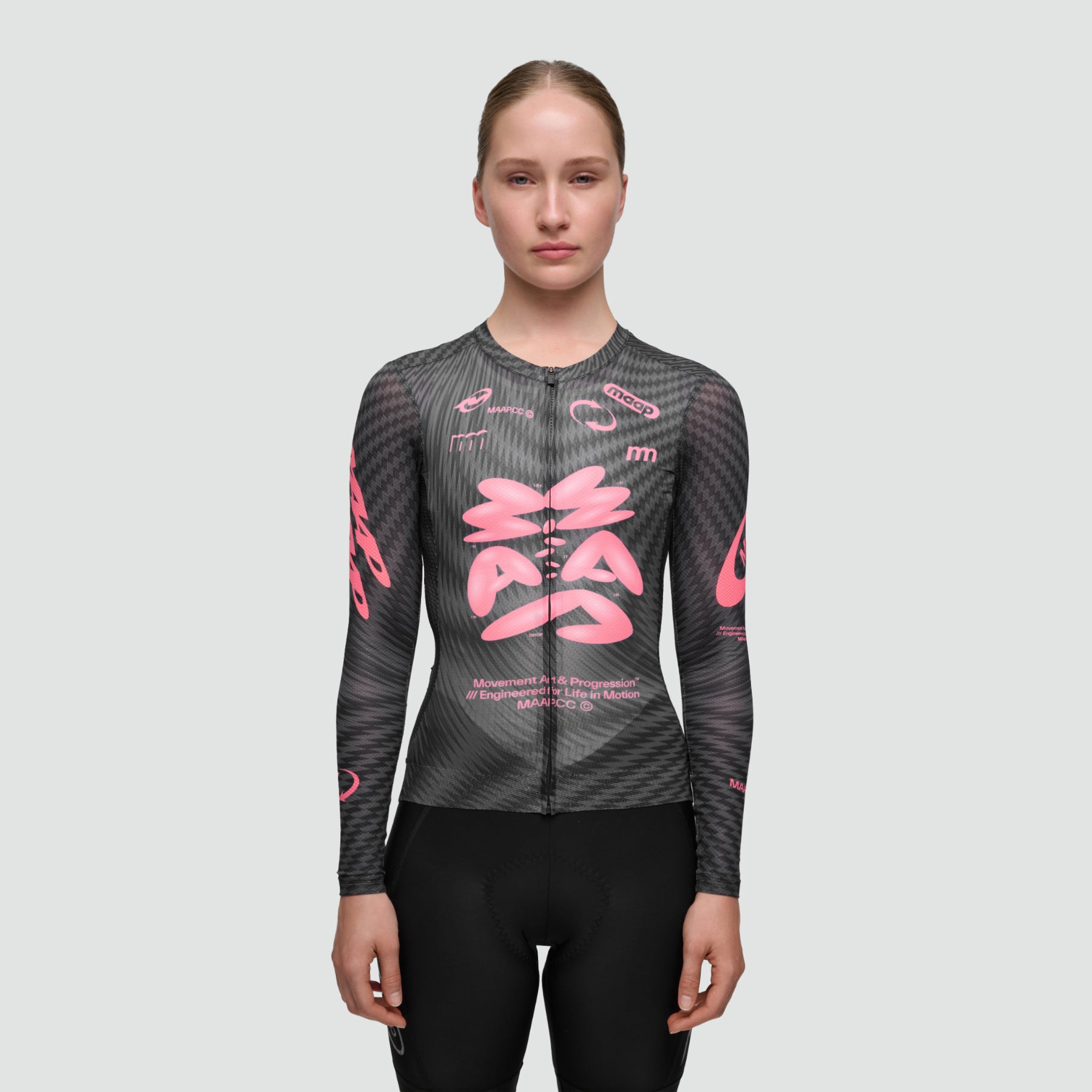 Women's Spectrum Pro Air Ls Jersey 3.0 - Carbon Rose