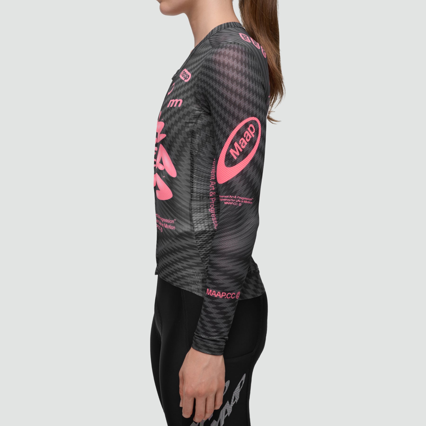 Women's Spectrum Pro Air Ls Jersey 3.0 - Carbon Rose