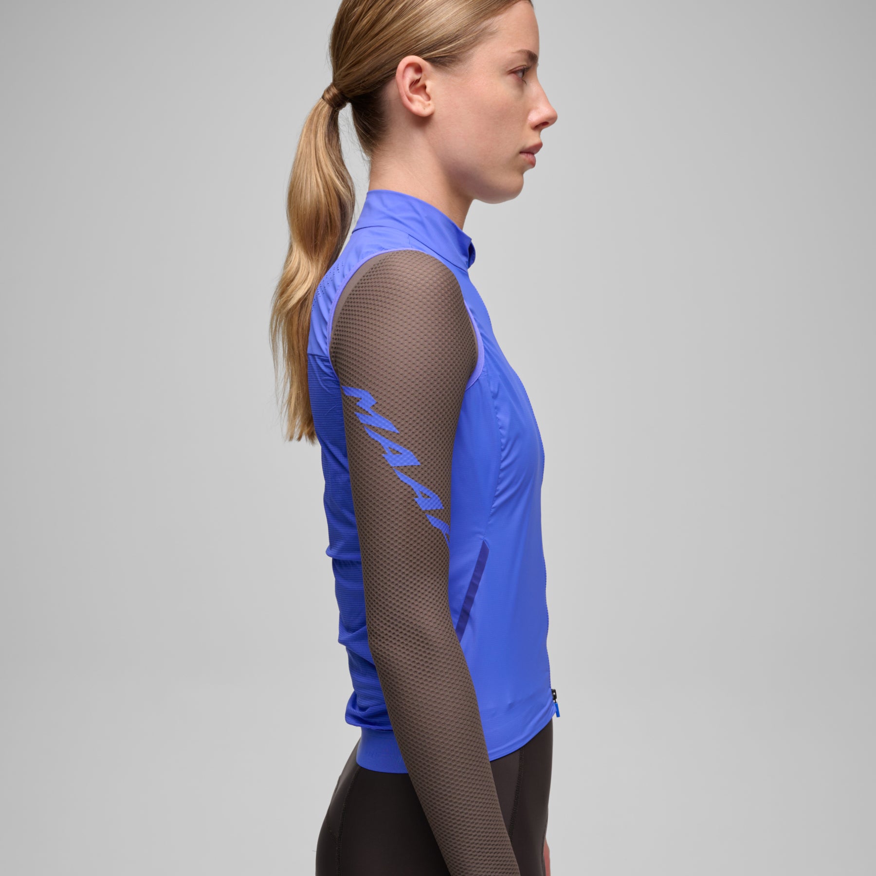 Gilet Team Flow Femme - Bleu Amparo