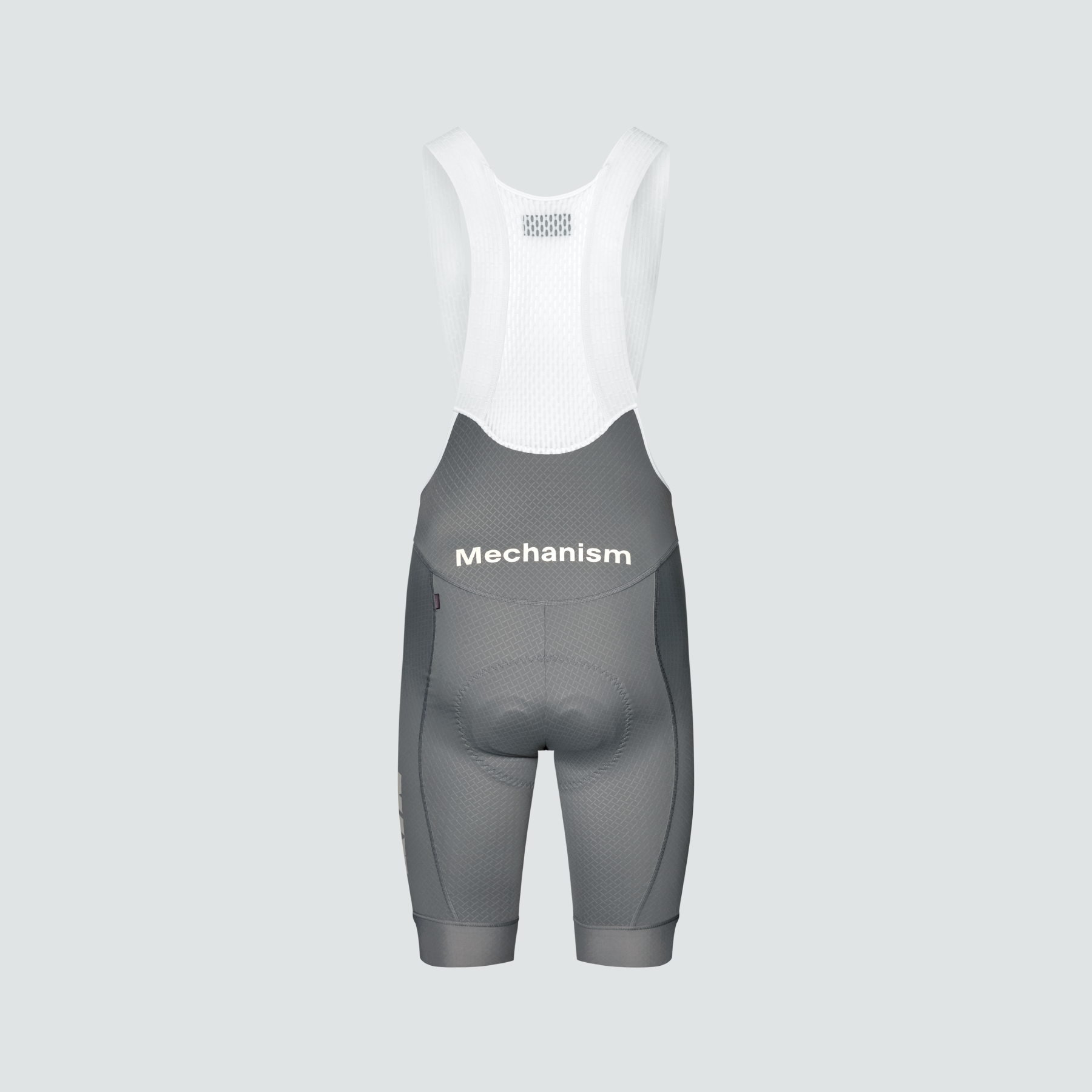 Pas Normal Studios Mechanism Logo Bibs - Medium Grey – Le Club Pas Normal Studios Mechanism Logo Bibs - Medium Grey – Le Club