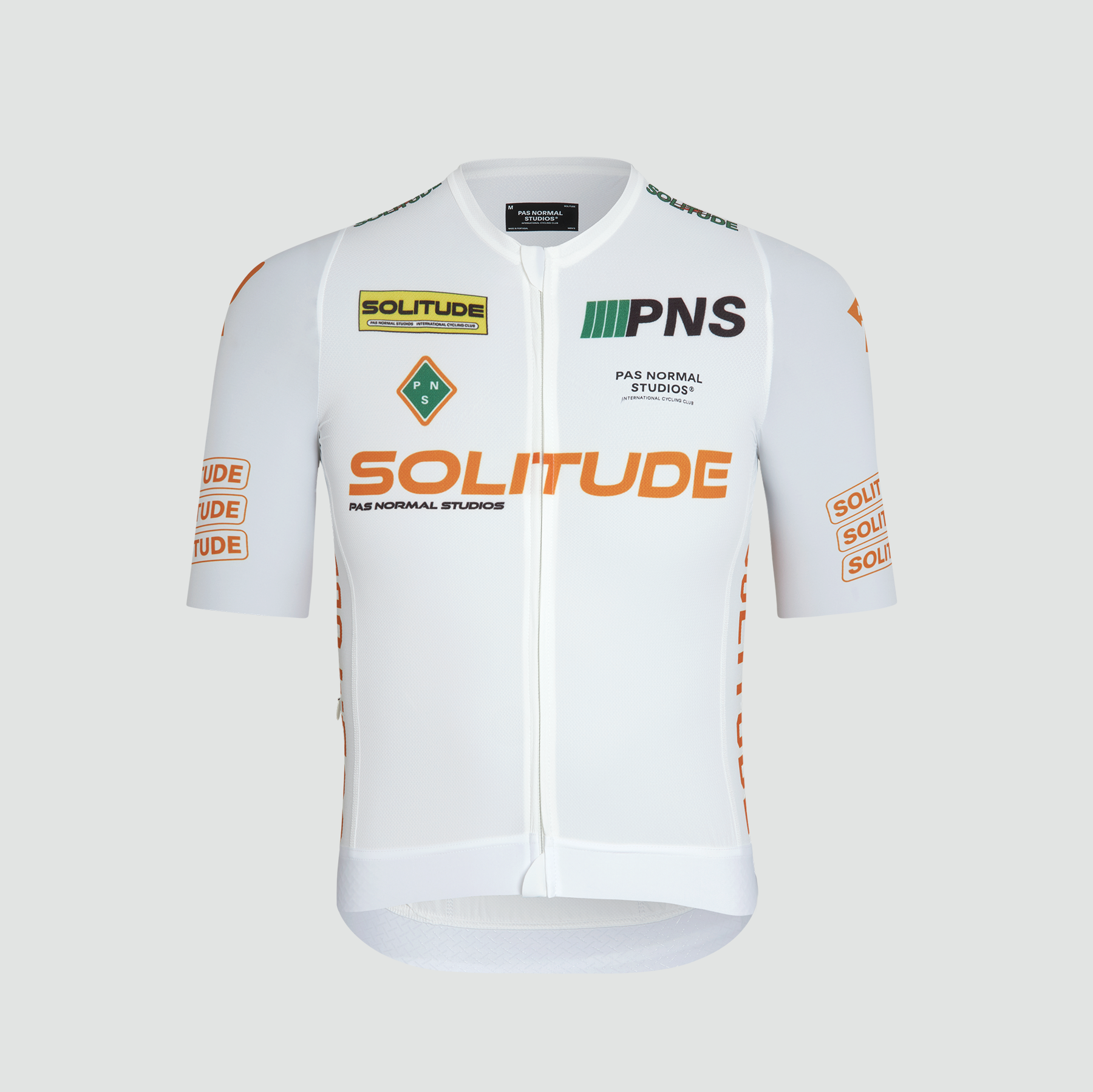 Solitude Jersey Logo - White