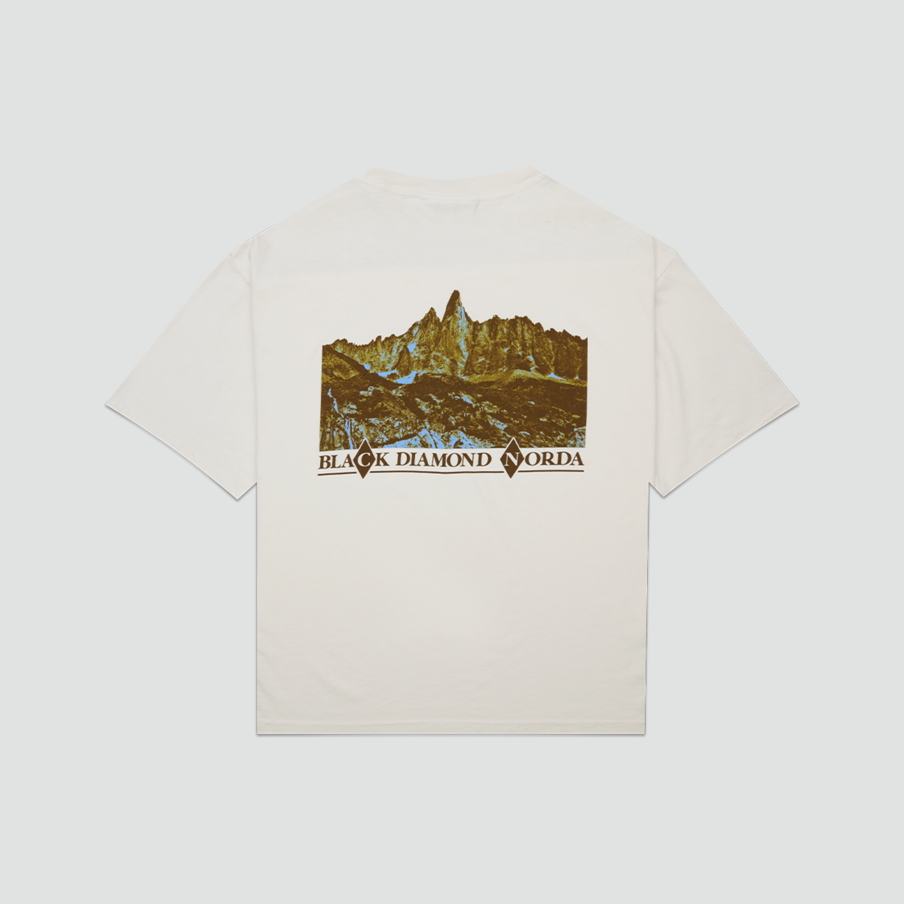 Black Diamond x norda SS Tee - Off-White