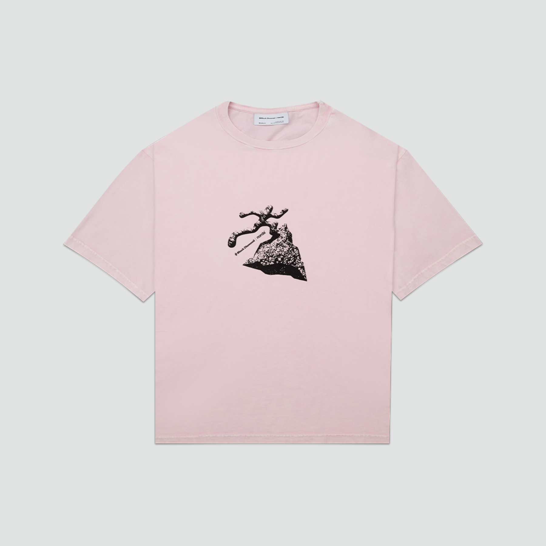 Black Diamond x norda SS Tee - Kunzite