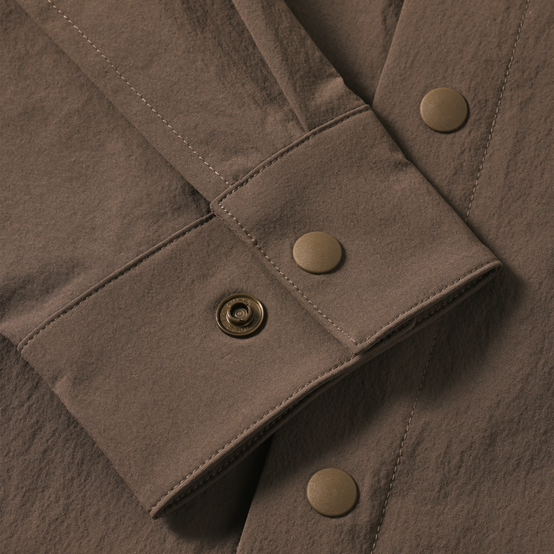 Off-Race Tech Overshirt - Ash Brown