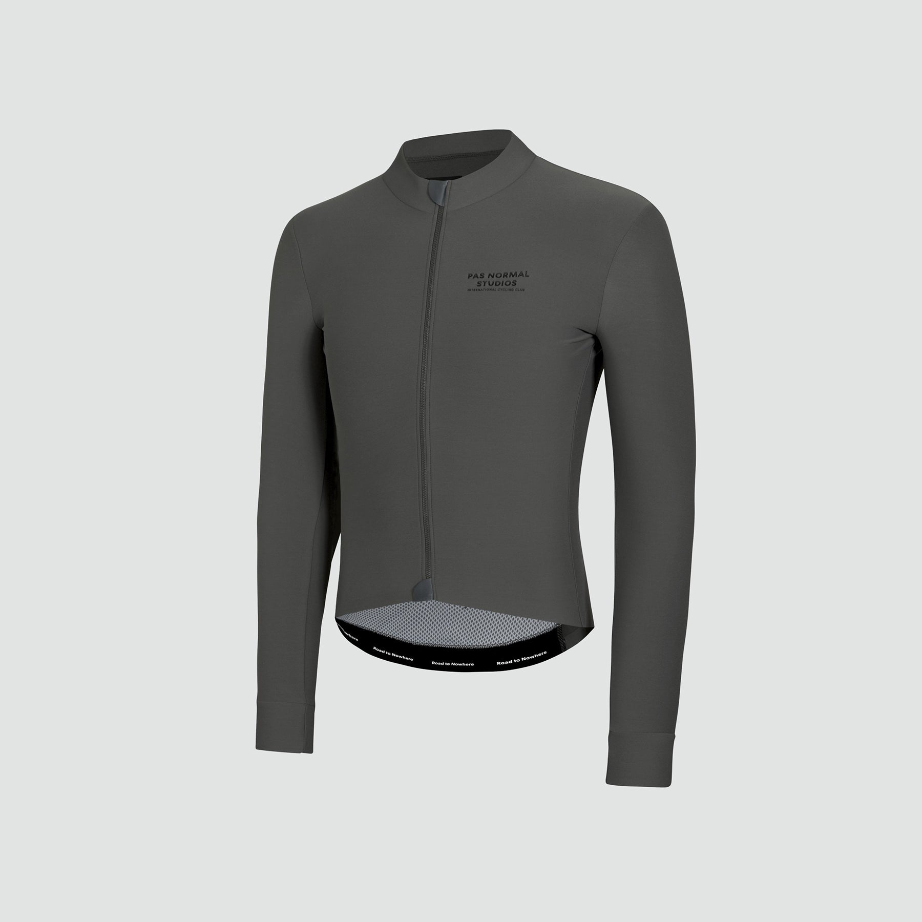 Pas Normal Studios Mechanism Long Sleeve Jersey - Dark Grey – Le Club