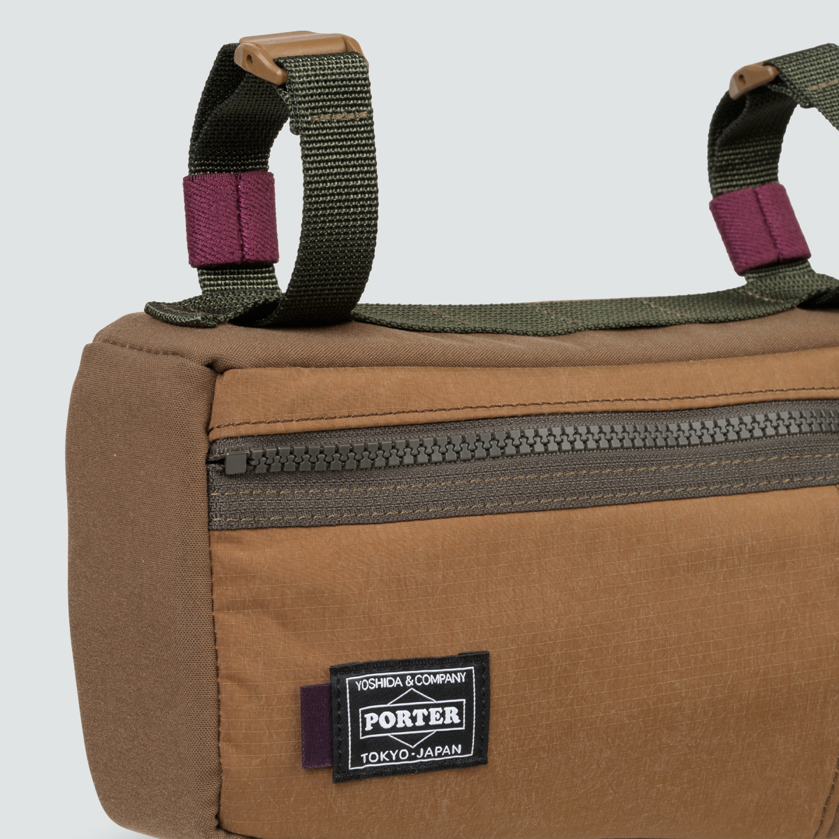 Pas Normal Studios x Porter Frame Bag - Light Brown