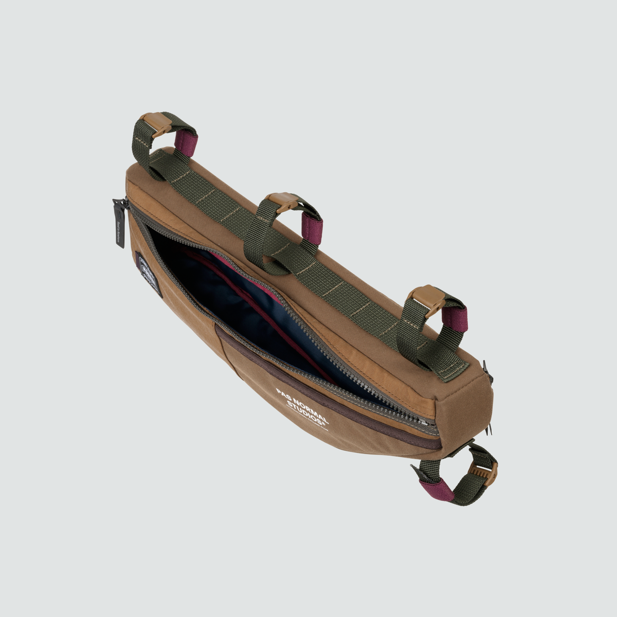 Pas Normal Studios x Porter Frame Bag - Light Brown