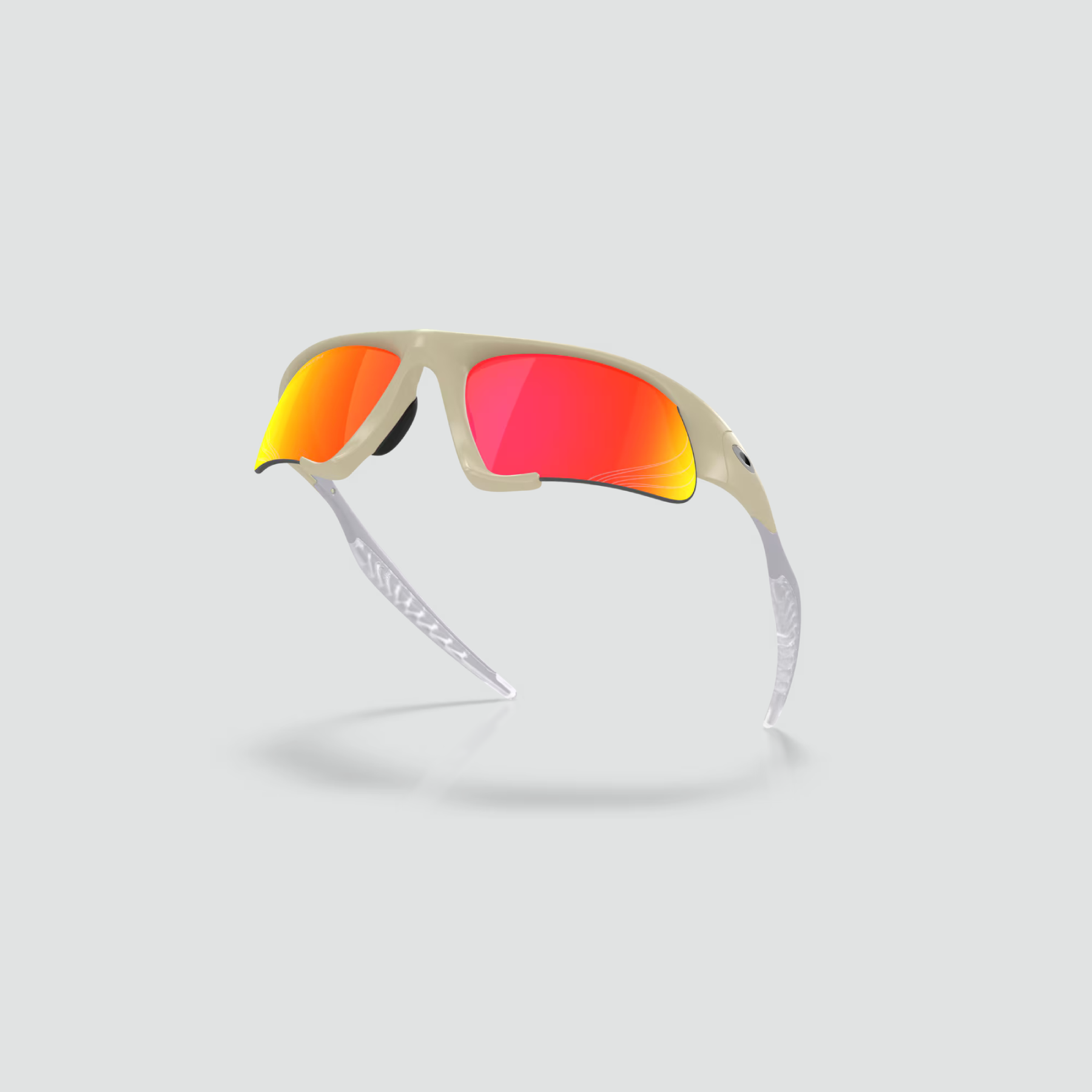 Lunettes Suture Jacket - Sable Mat/Prizm Rubis