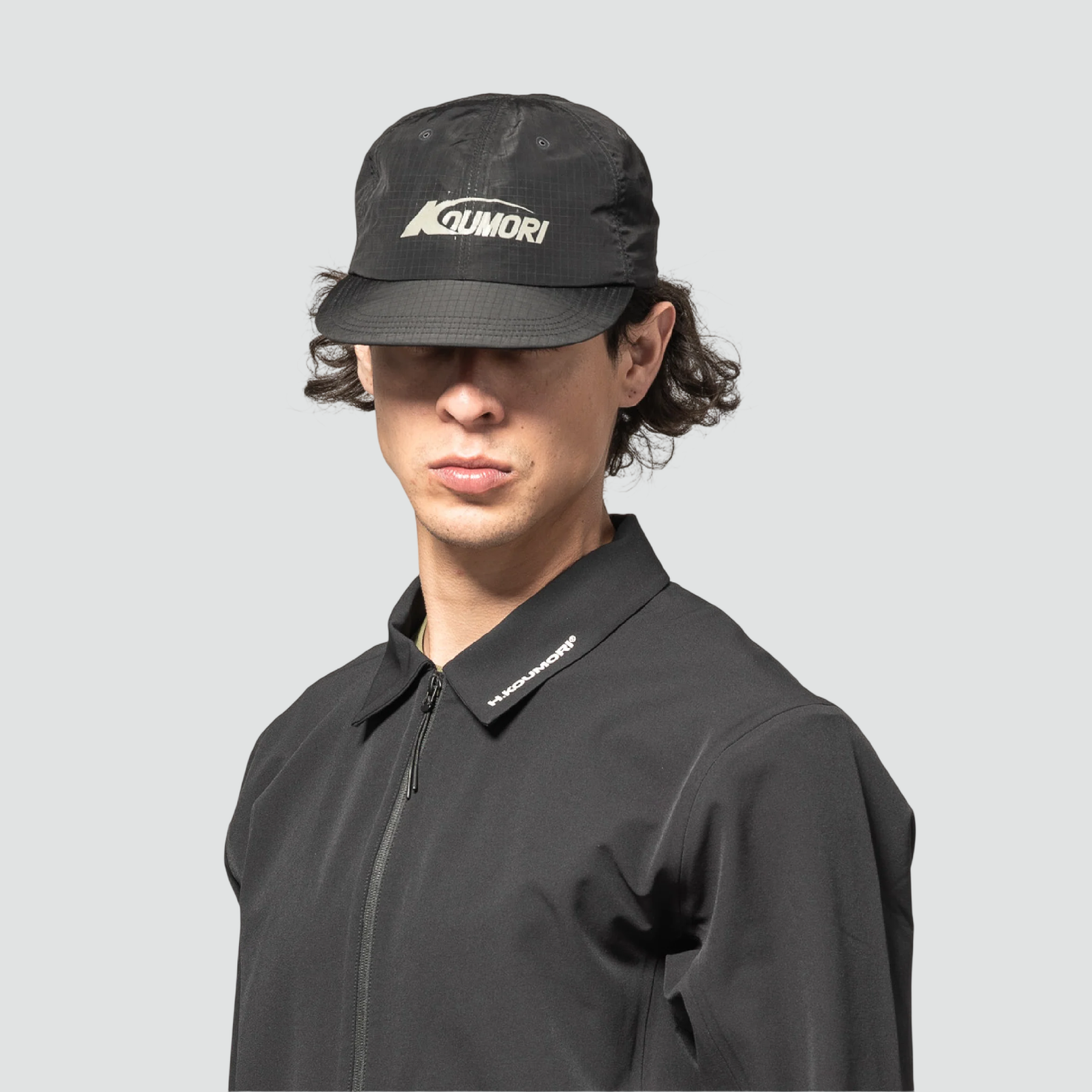 Casquette Plate Ripstop - Noir