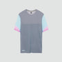 Hot Weather T - Silver Grey/Magenta