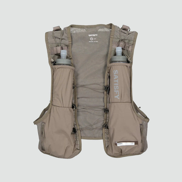 SATISFY Justice™︎ Hydration Vest 5L S/M Satisfy | Justice™ Cordura® Hydration Vest 5L Falcon – Faux