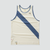 Van Cortlandt Singlet - Ivory/Bering Sea