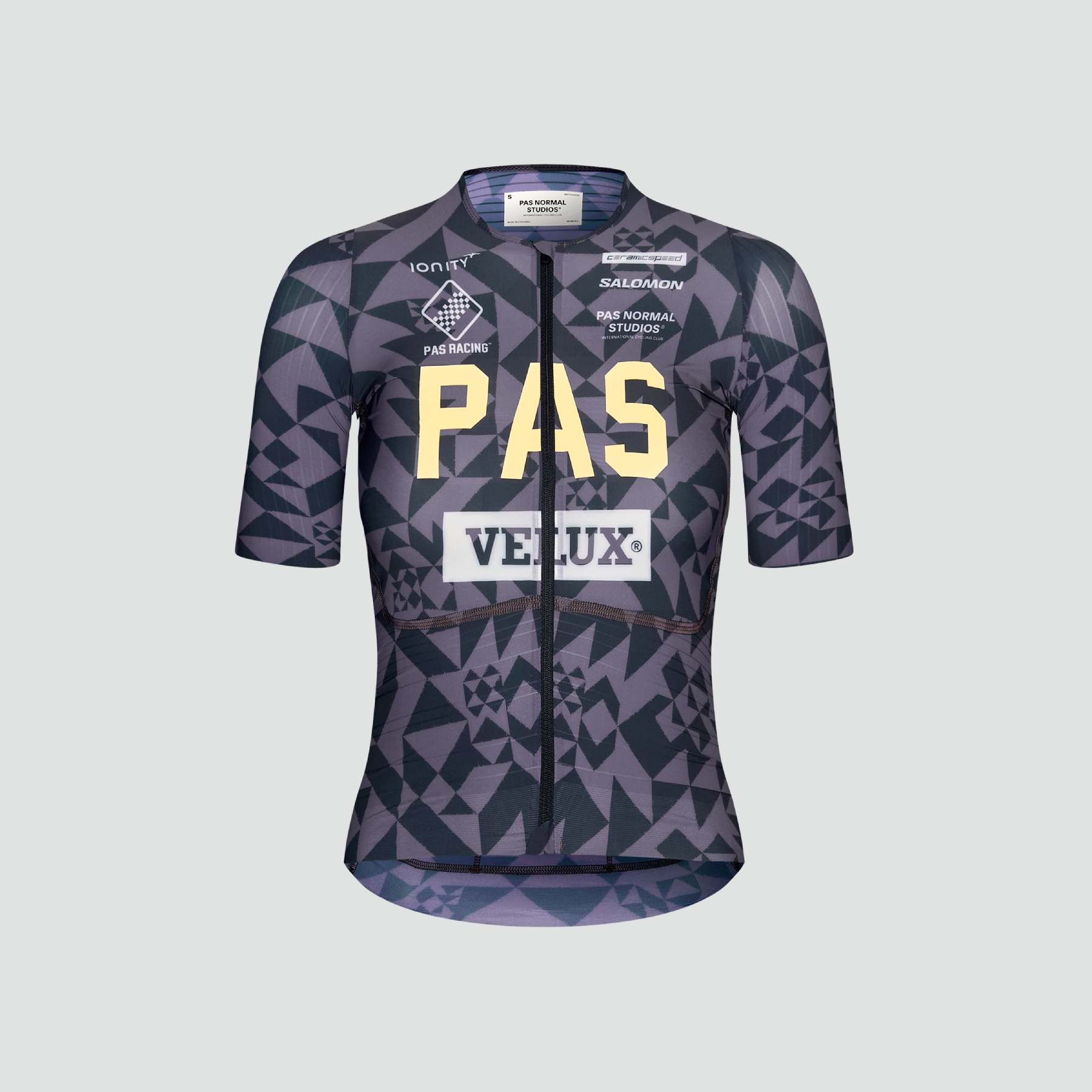 Women's PAS Racing Mechanism Pro Jersey - AOP Origami Grey