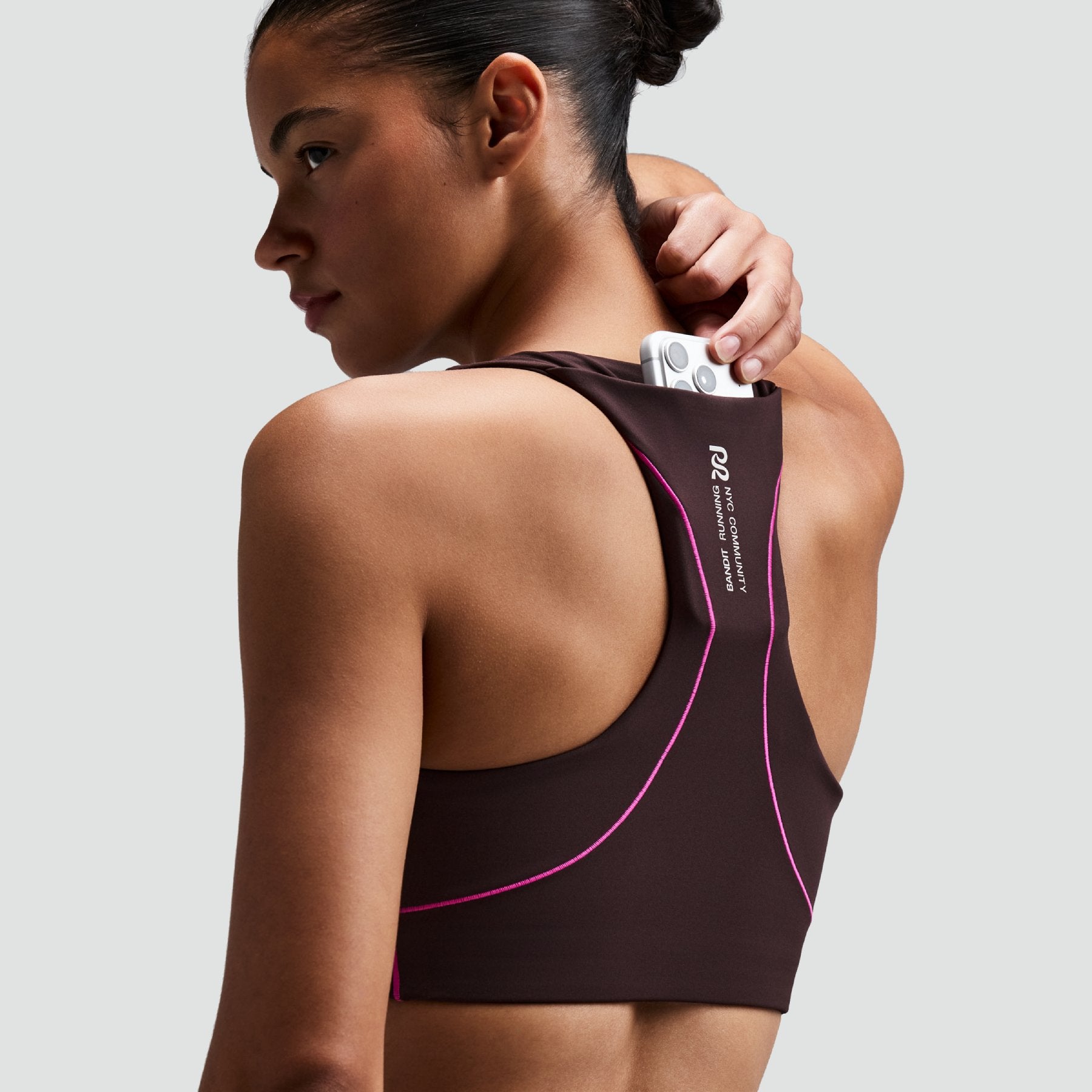 Women's Vanisher™ Pop Stitch™ Arco Bra - Espresso