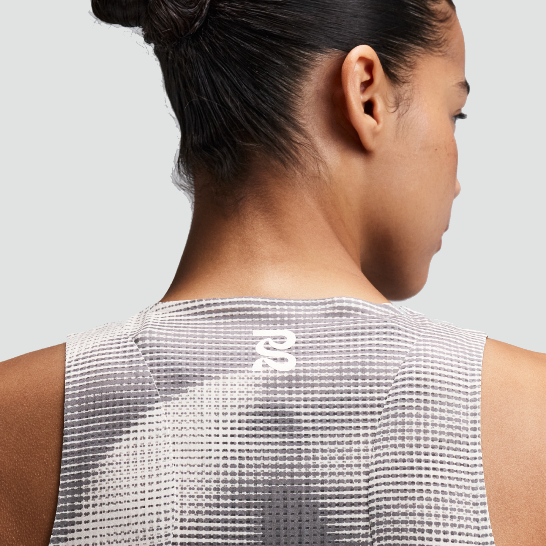 Women's GeoMesh™ Lightweight Race Singlet - Slate / Plaster