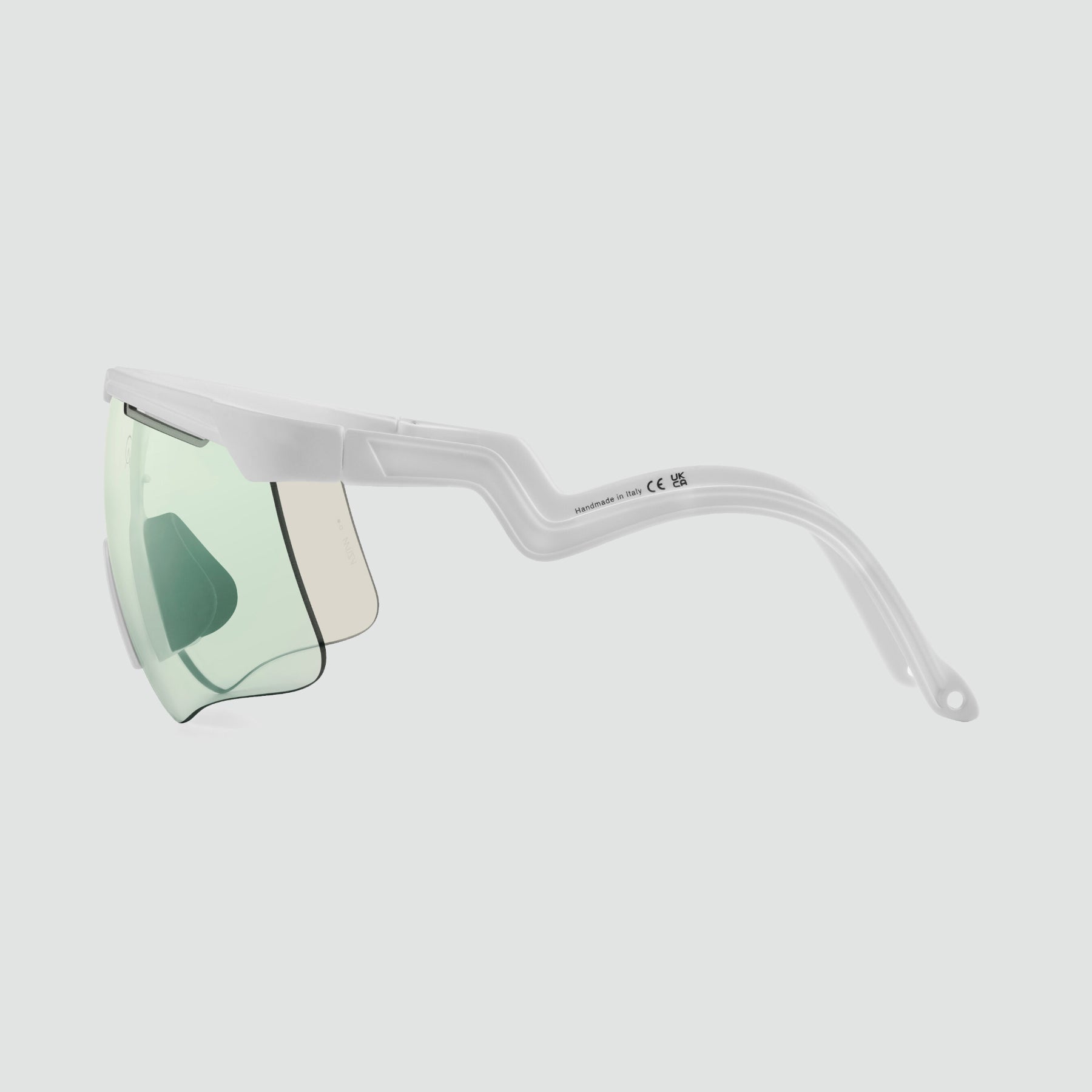 Delta Sunglasses - White VZUM™ F-LENS BTL