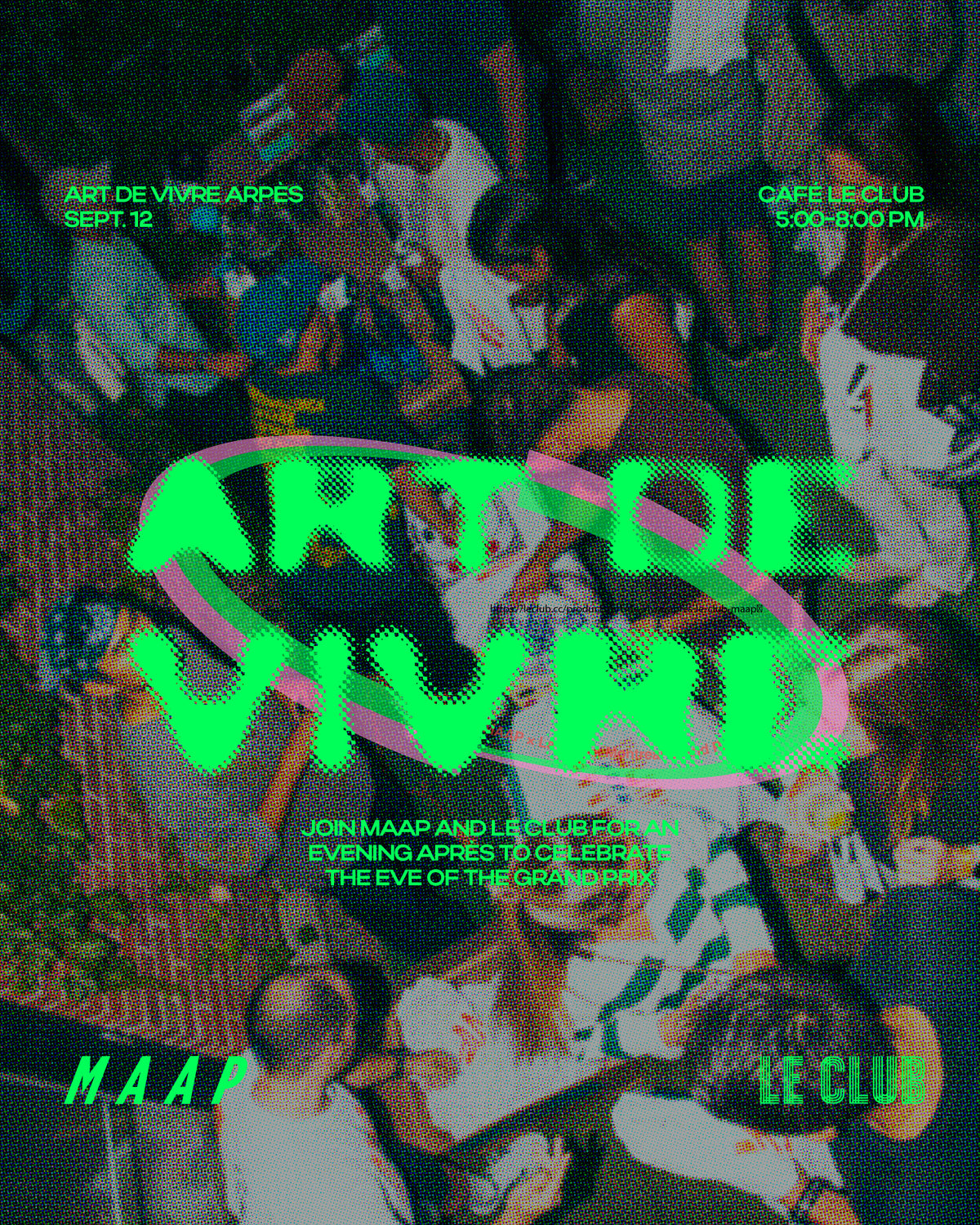 ART DE VIVRE APRÈS - LE CLUB × MAAP