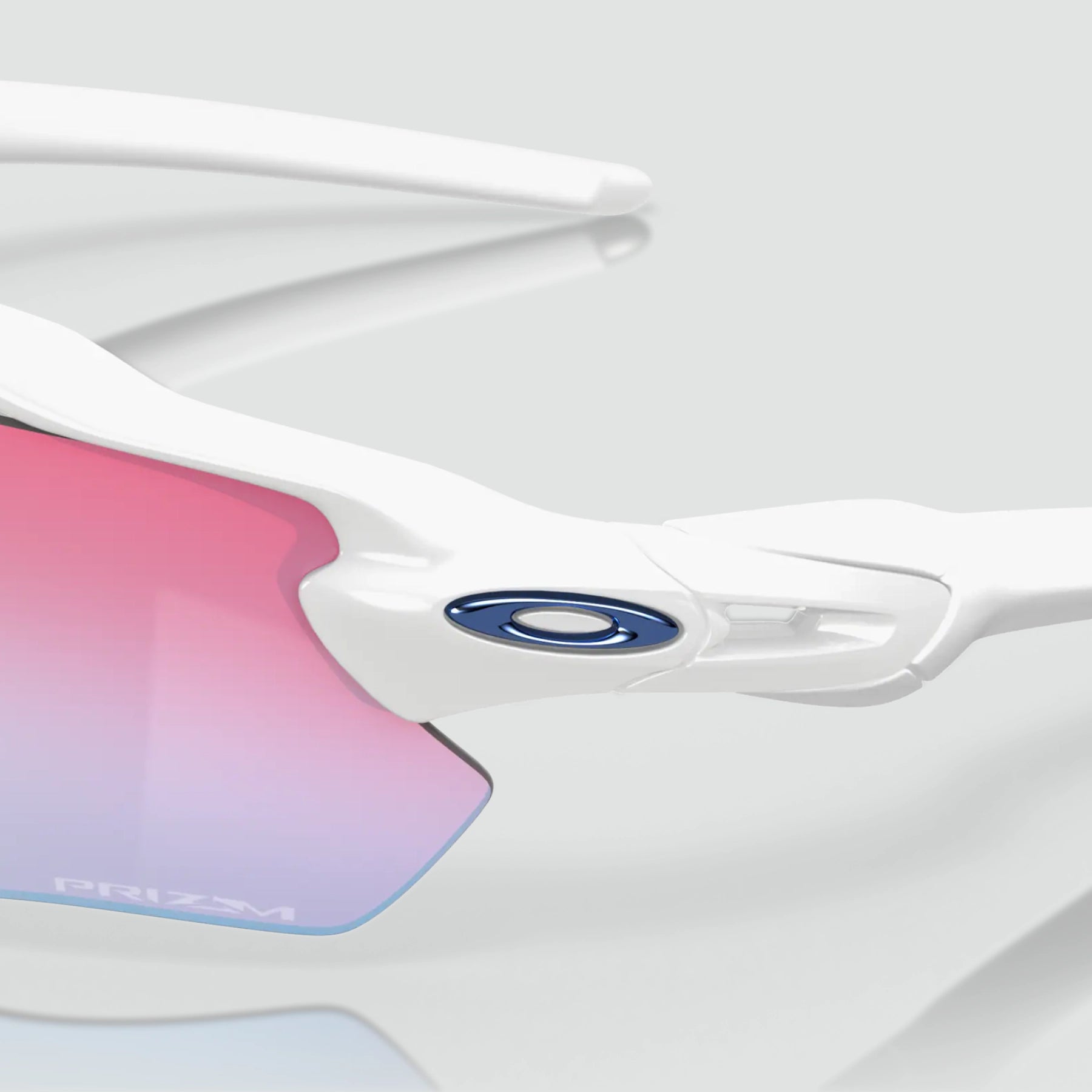 Radar EV Path Sunglasses - Polished White Prizm Snow Sapphire