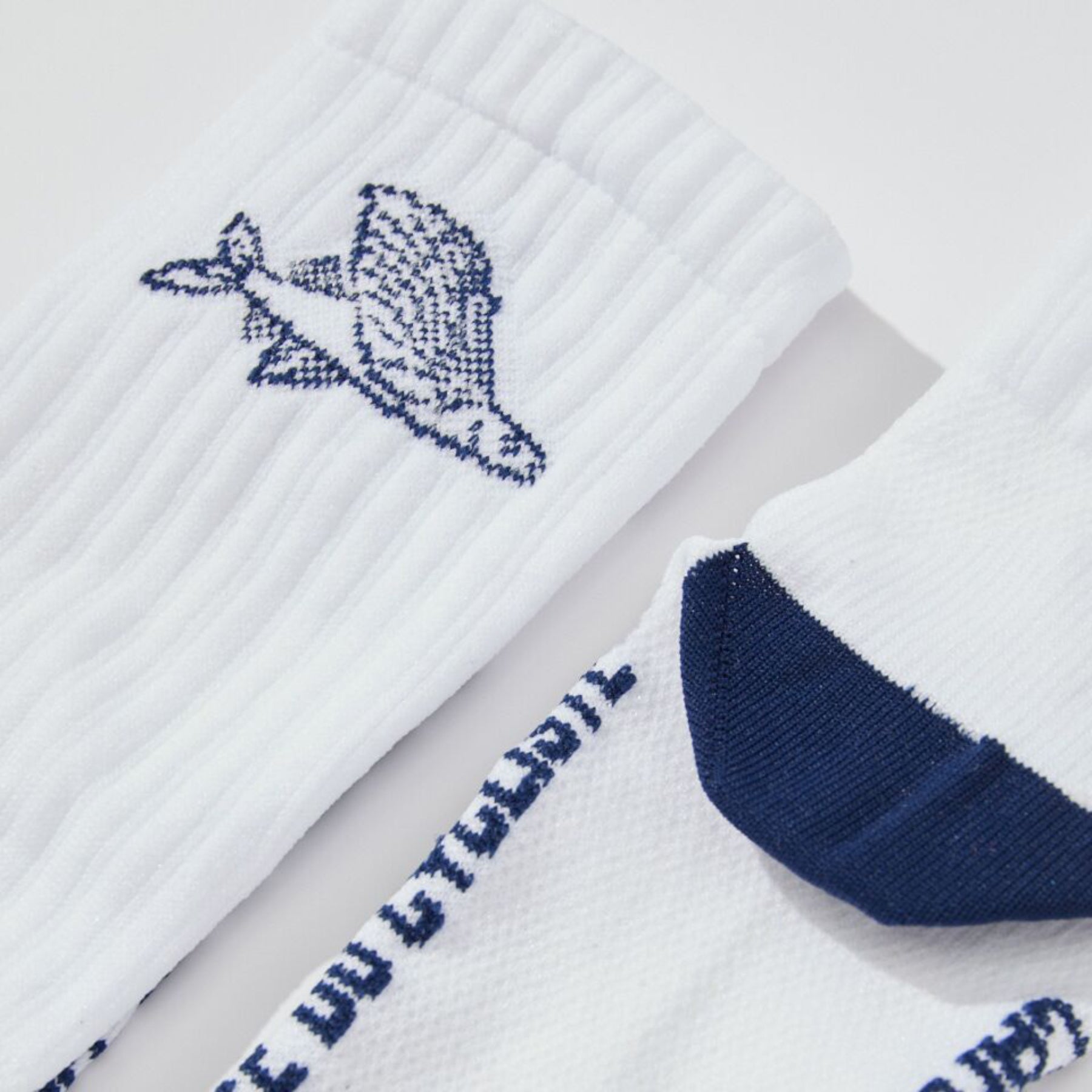 Gravel Socks - Flying Fish White