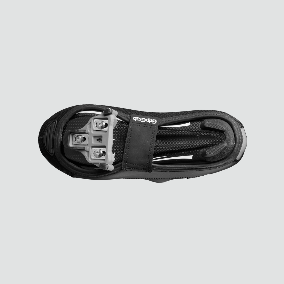 AquaShield Waterproof Winter Road Shoe Covers - Black