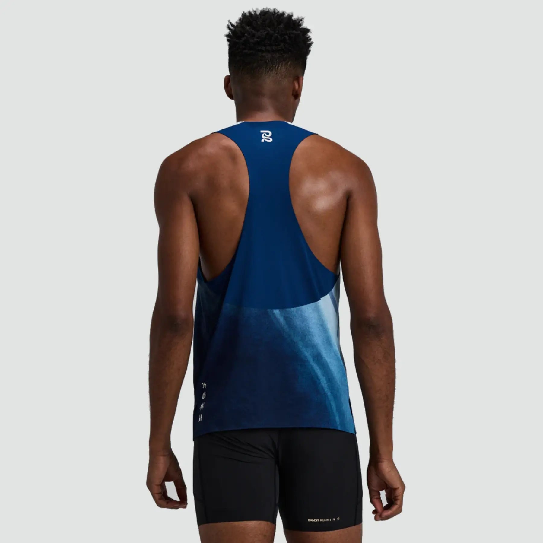 Specter™ Race Singlet - Undertow Ink Blue Multi