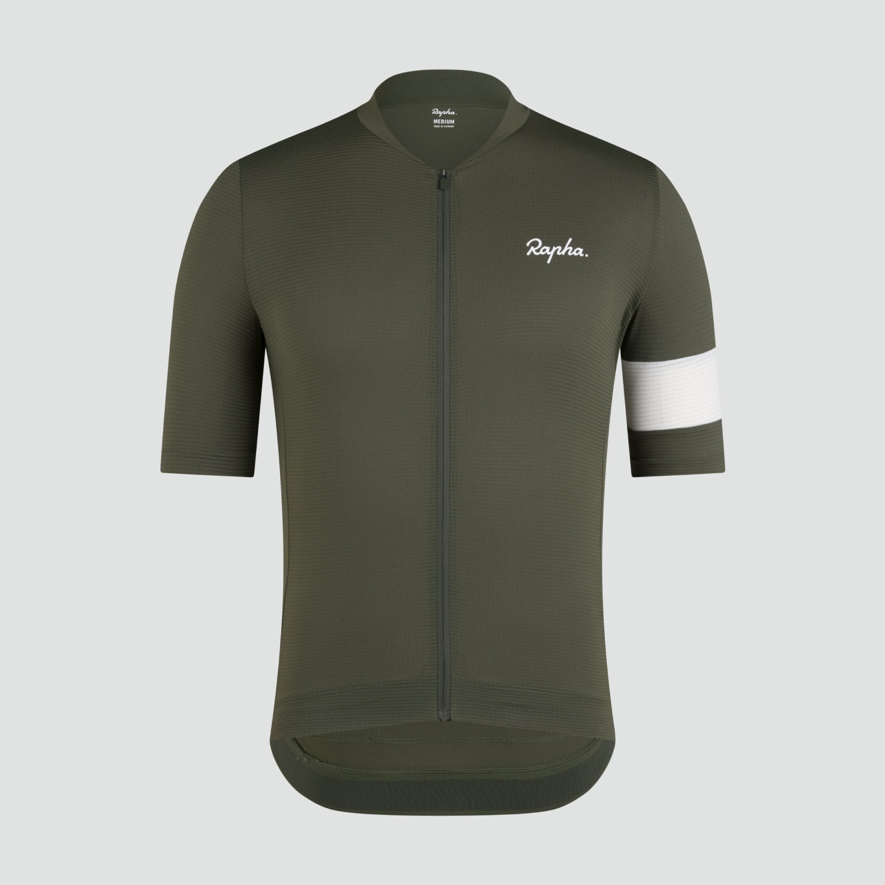 Rapha Core Lightweight Jersey - Dark Green/White – Le Club