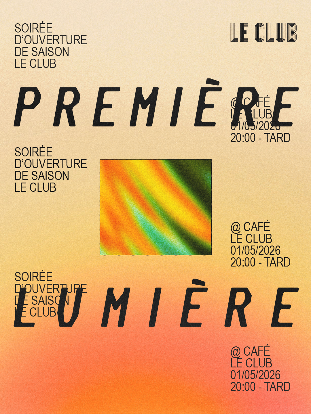 Premiere Lumière - Season Opener Party