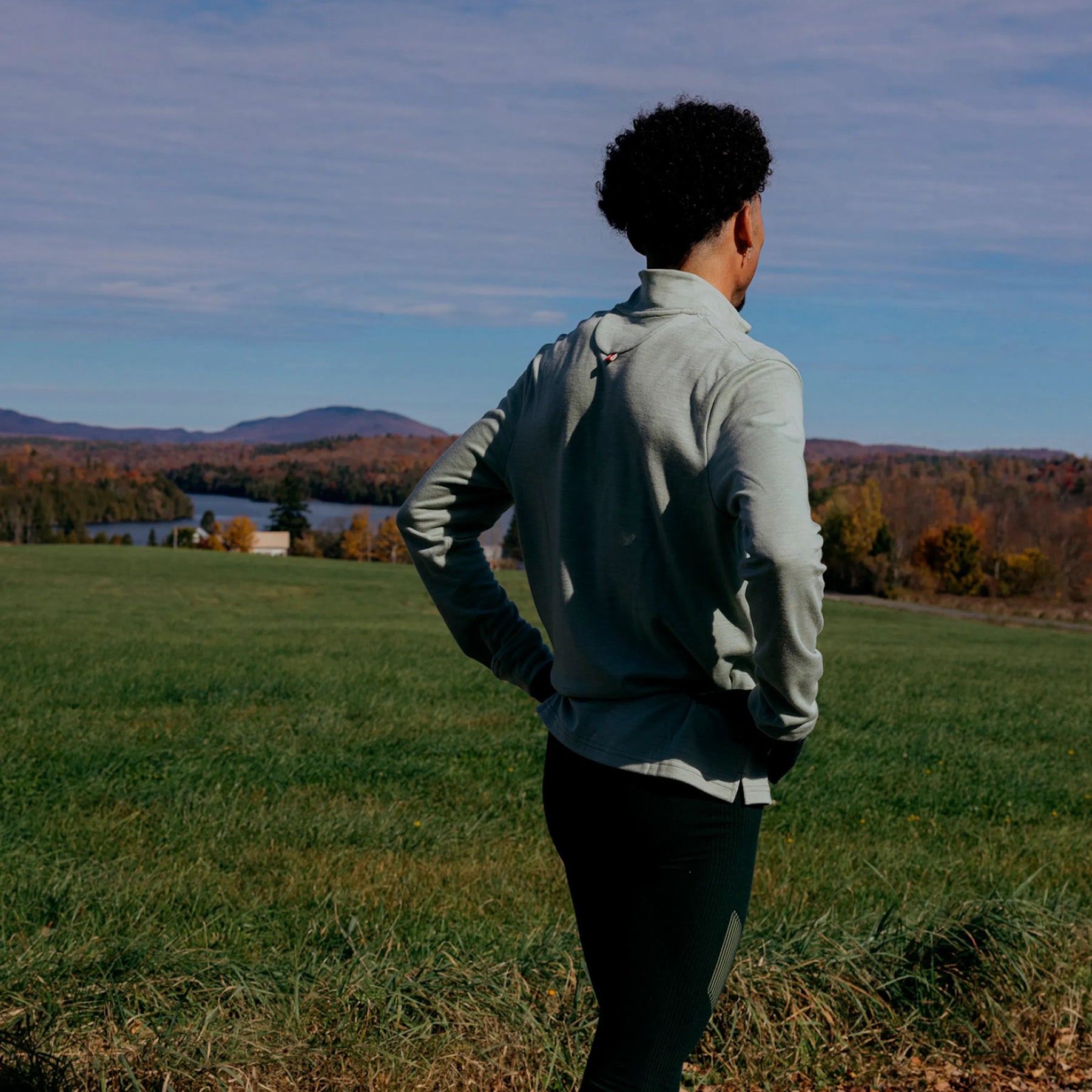 Men&#39;s Downeaster Snap Neck - Ivory