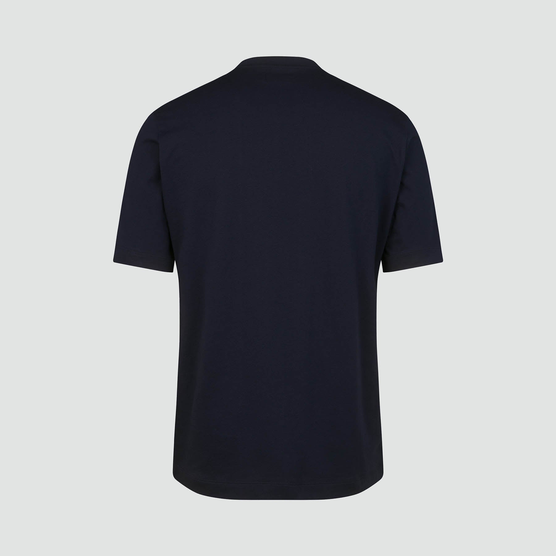 T-shirt Logo - Bleu marine foncé/Rose haute visibilité