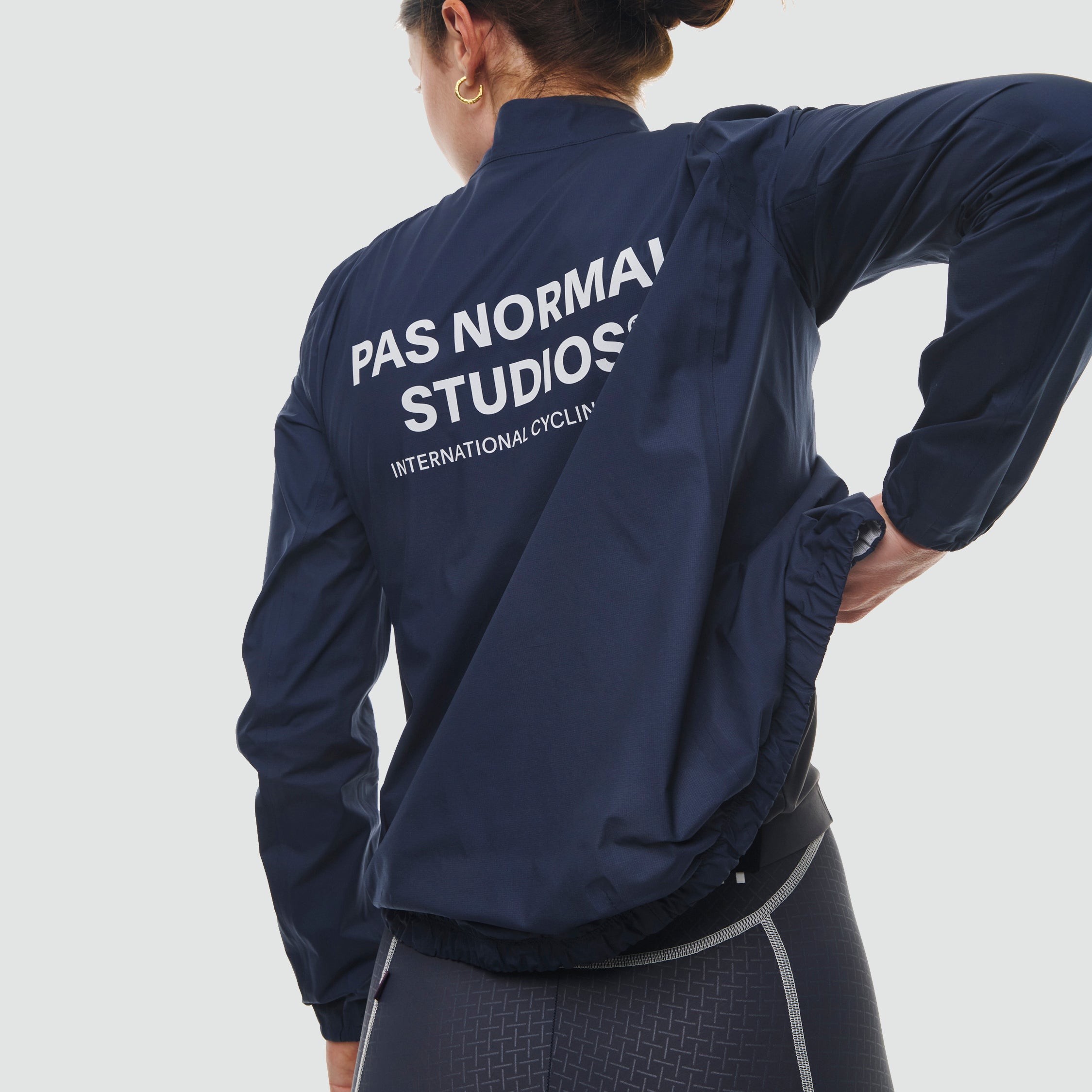 Pas Normal Studios Women s Mechanism Rain Jacket Navy Le Club