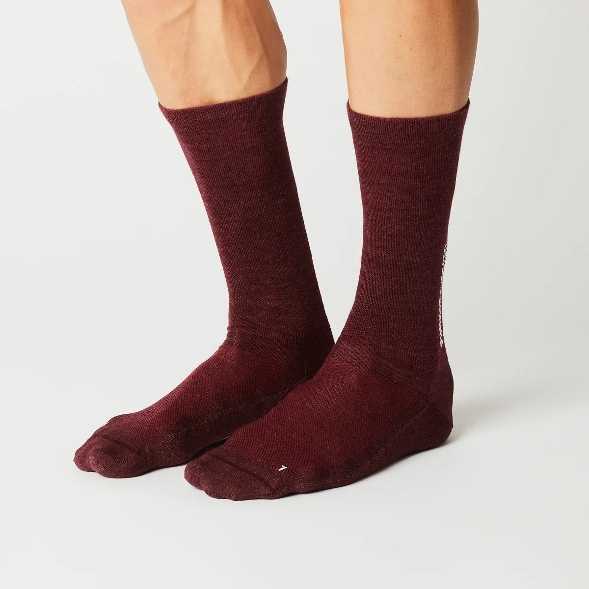 Light Merino Silk Socks - Bordeaux