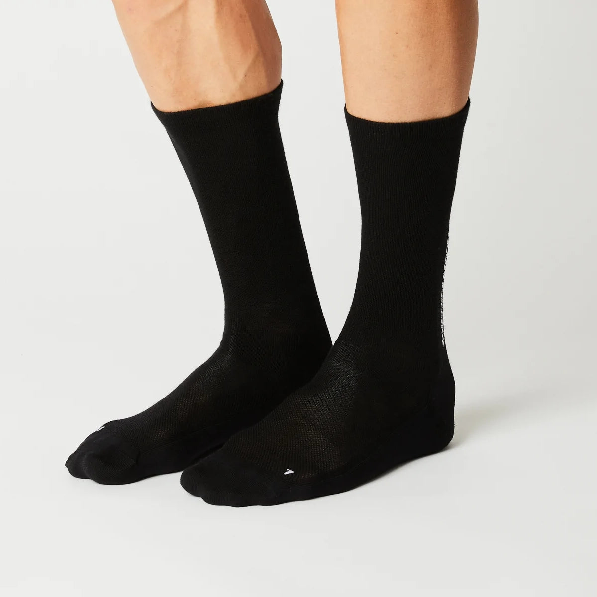 Light Merino Silk Socks - Black