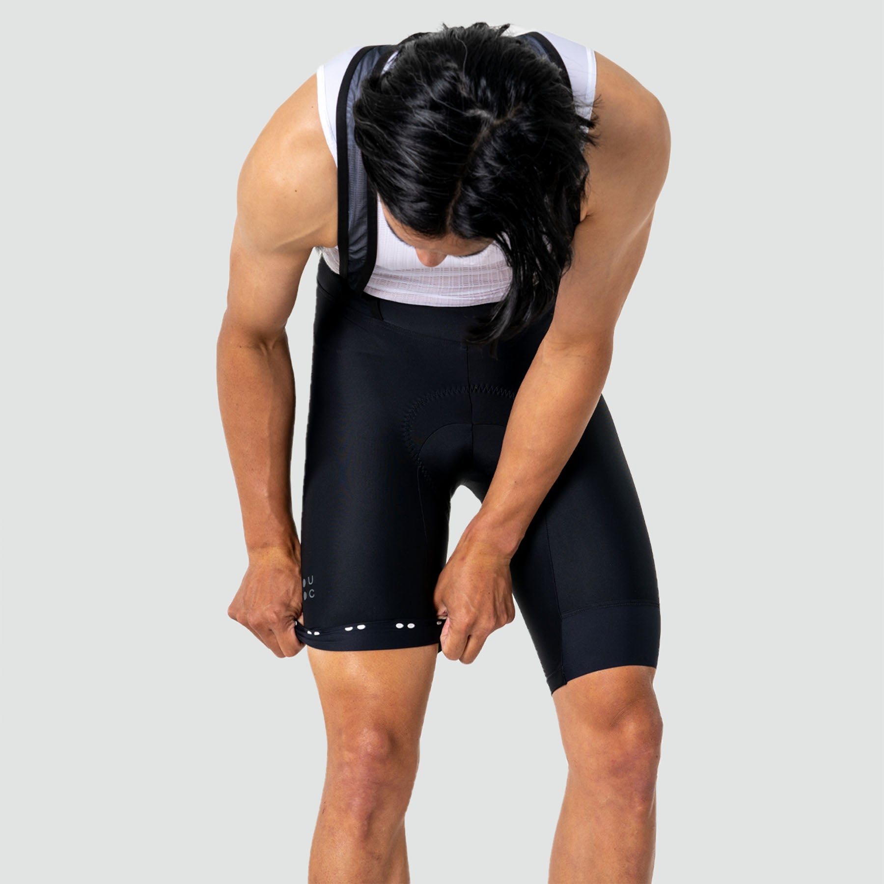 Universal Colours Mono Bib Short - Black – Le Club