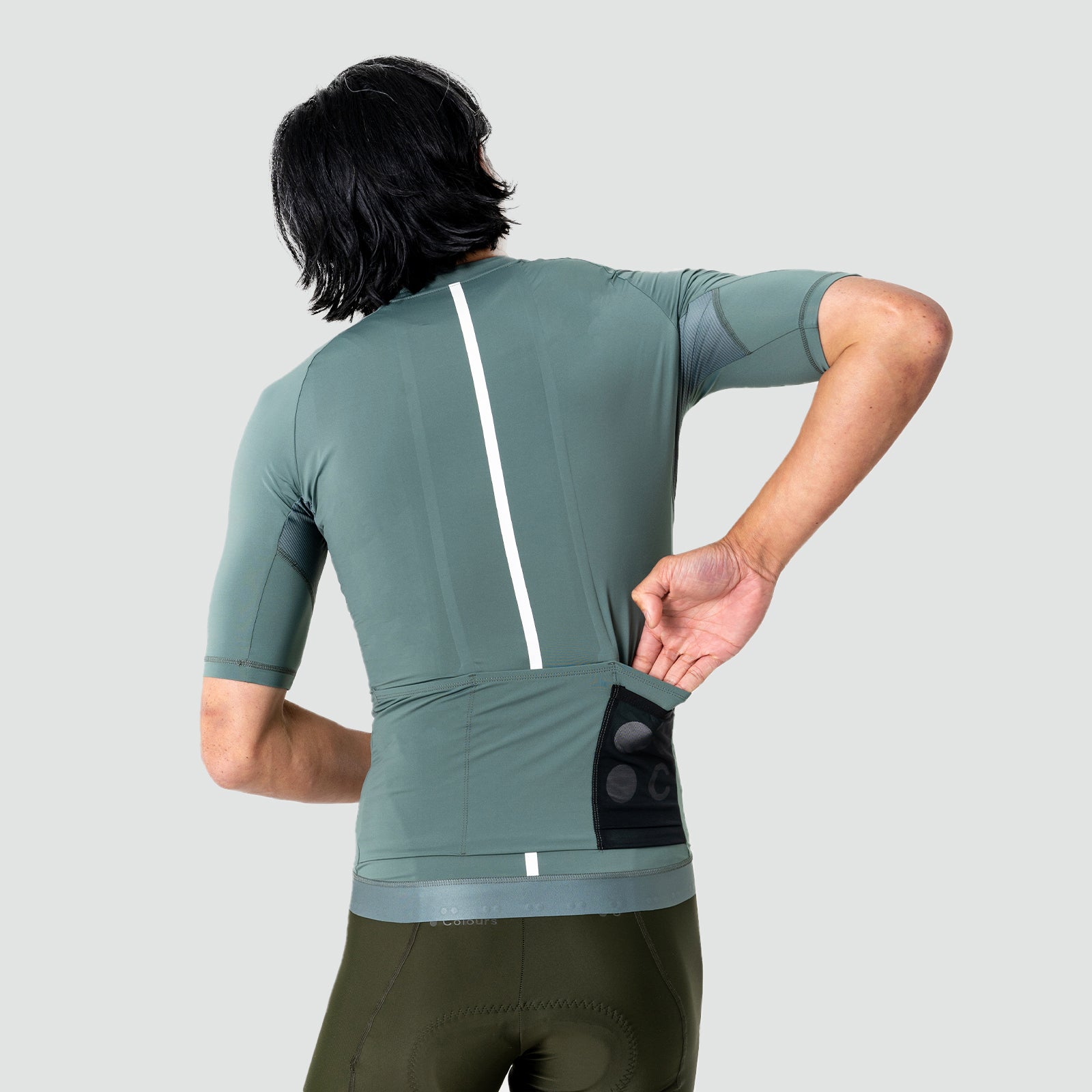 Universal Colours Mono Short Sleeve Jersey - Green Daze – Le Club