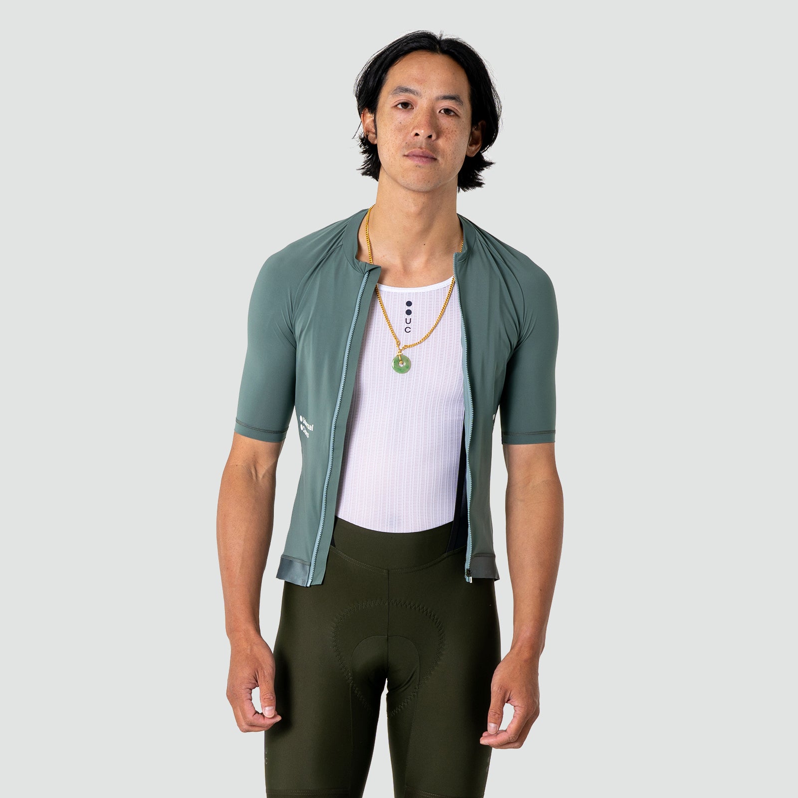 Universal Colours Mono Short Sleeve Jersey - Green Daze – Le Club