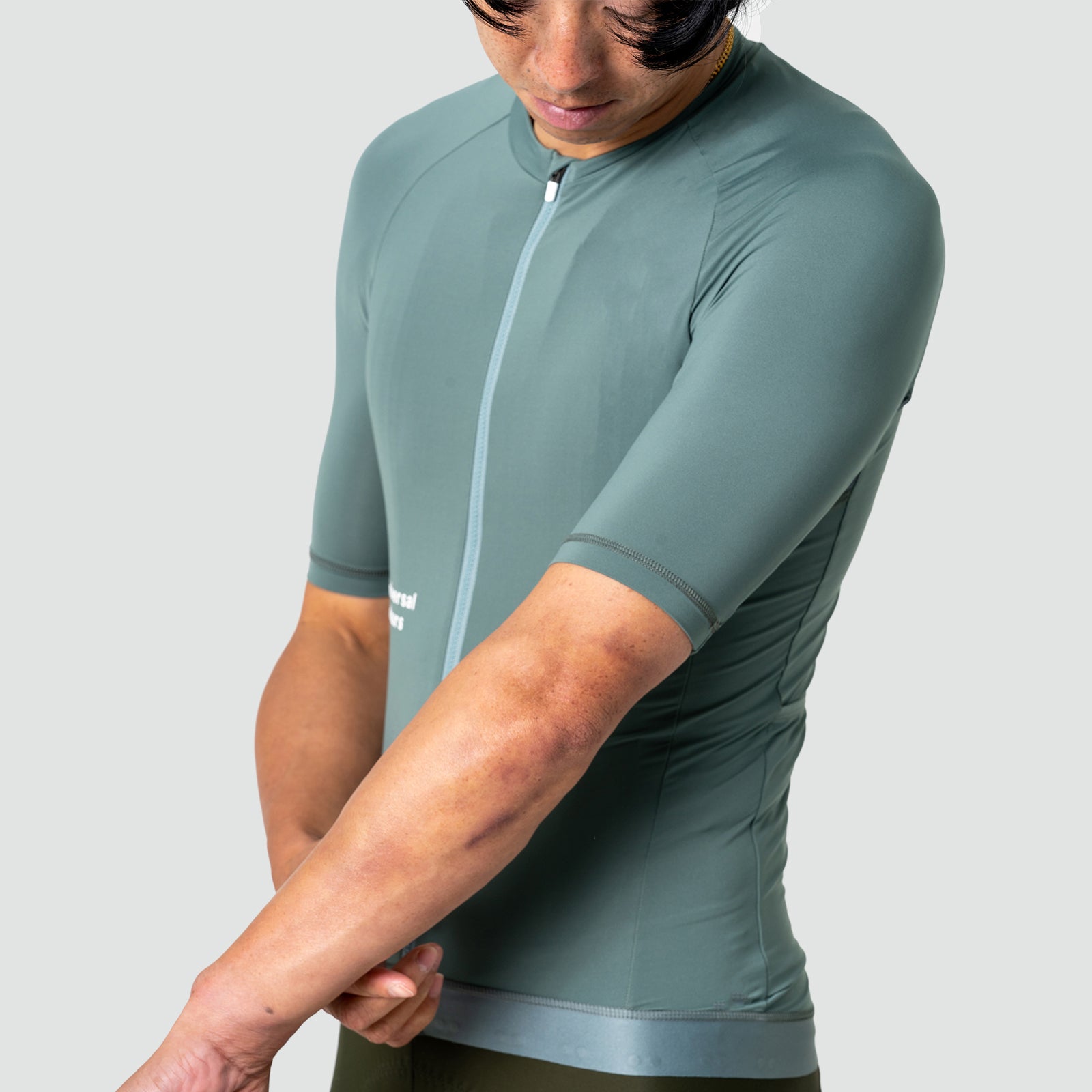 Universal Colours Mono Short Sleeve Jersey - Green Daze – Le Club