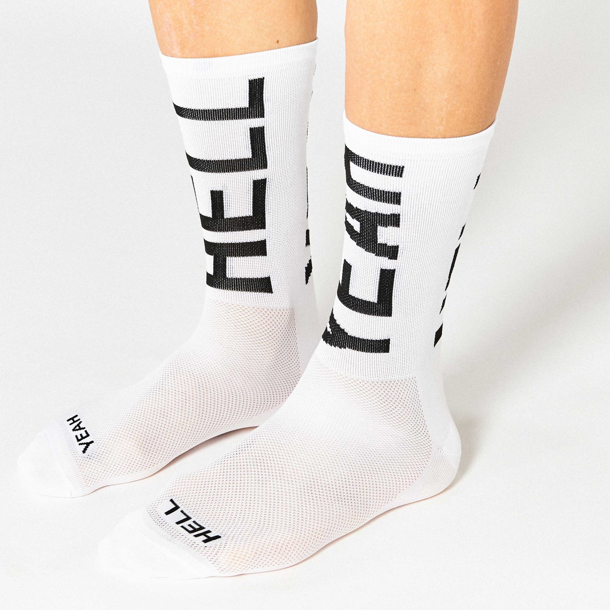 Hell Yeah 2.0 Socks - White