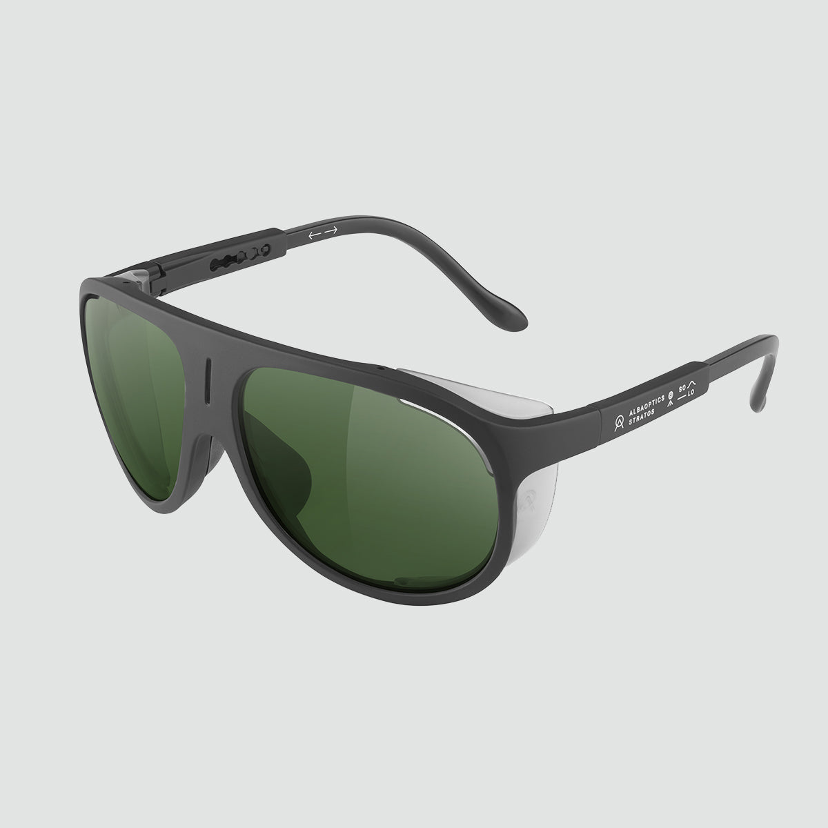 Solo Sunglasses - Black VZUM™ LEAF